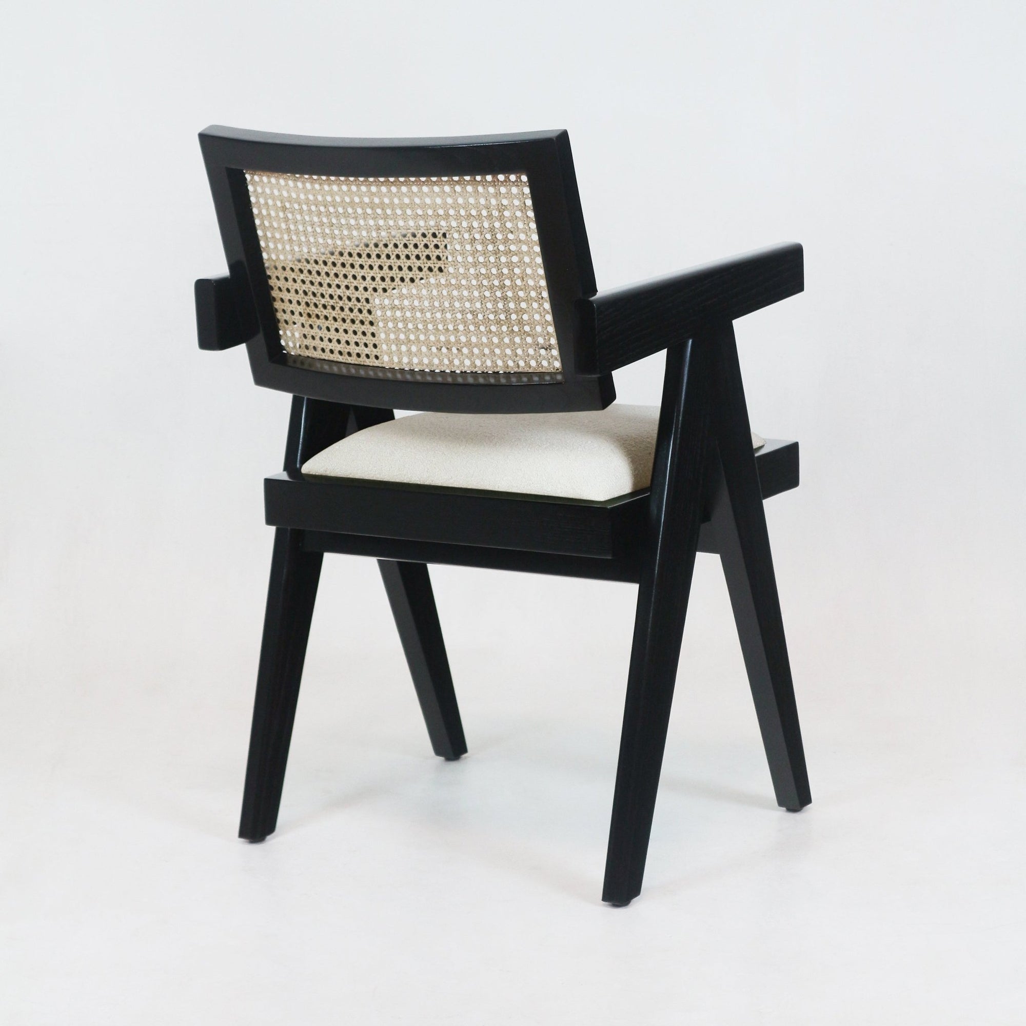 Upholstered Jeanneret Dining or Office Chair - INTERIORTONIC