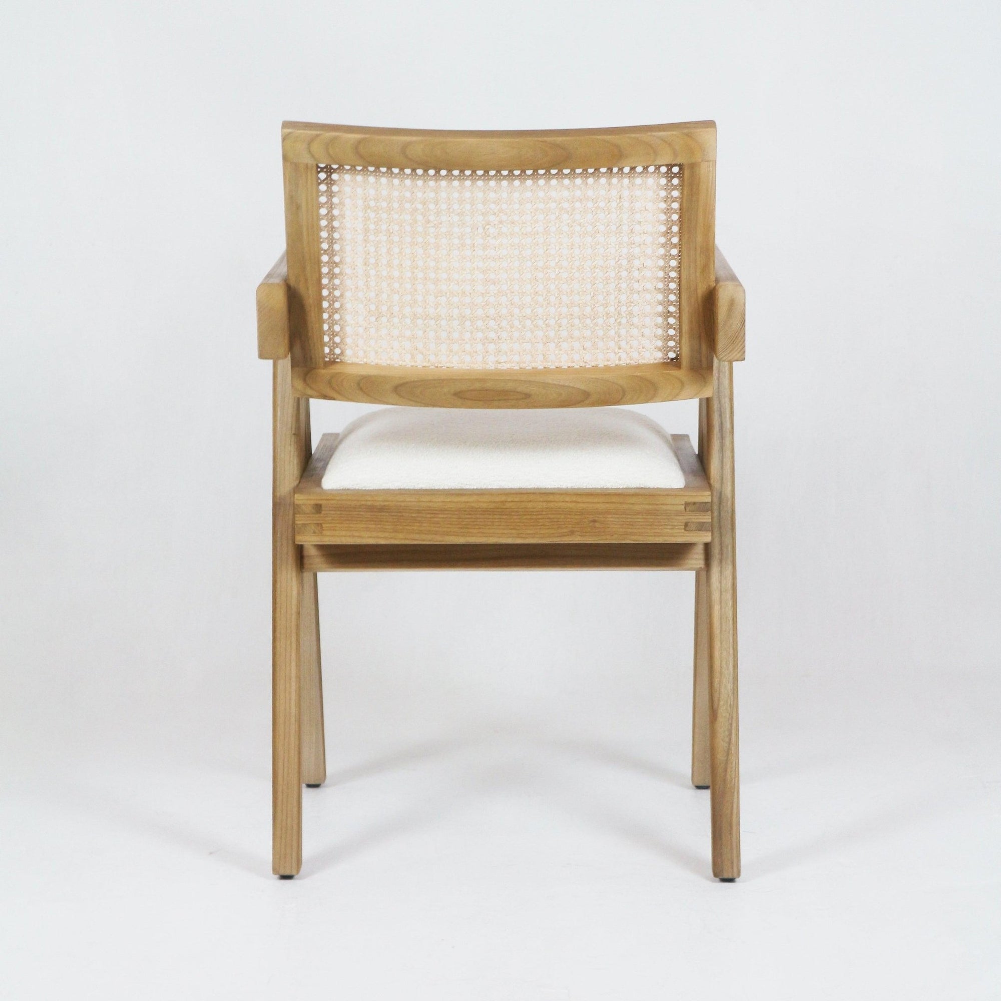 Upholstered Jeanneret Dining or Office Chair - INTERIORTONIC