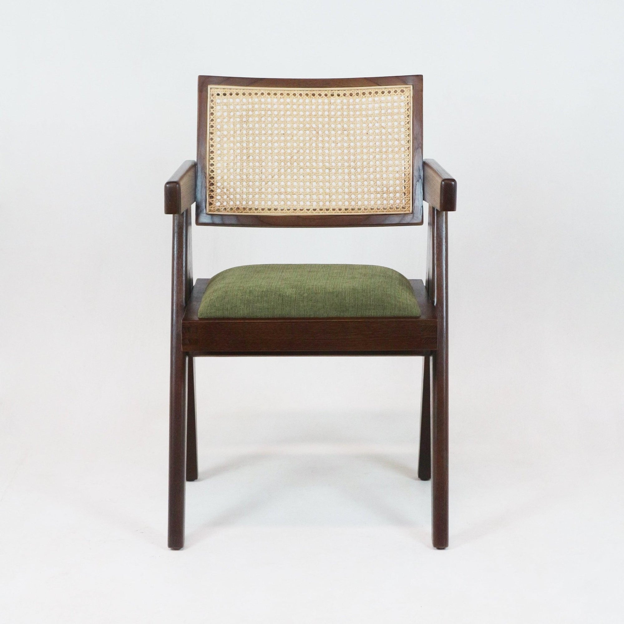 Upholstered Jeanneret Dining or Office Chair - INTERIORTONIC