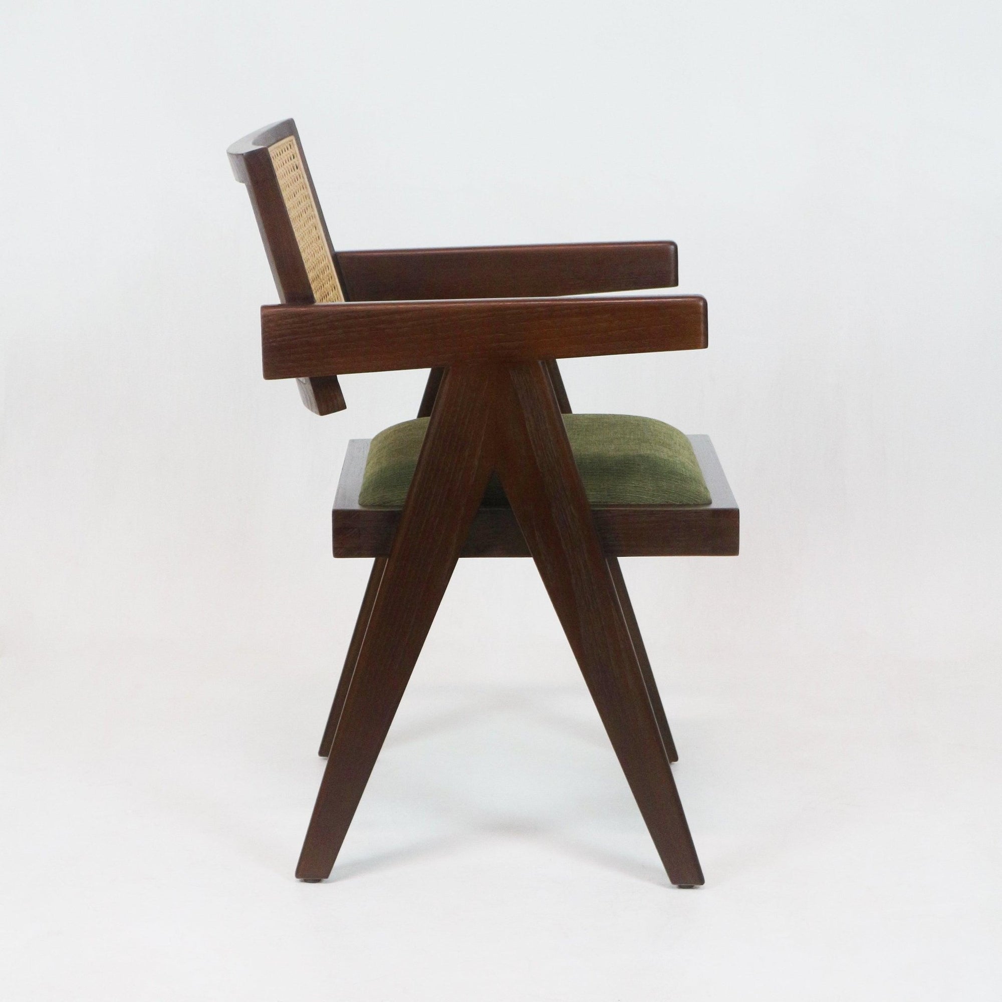 Upholstered Jeanneret Dining or Office Chair - INTERIORTONIC