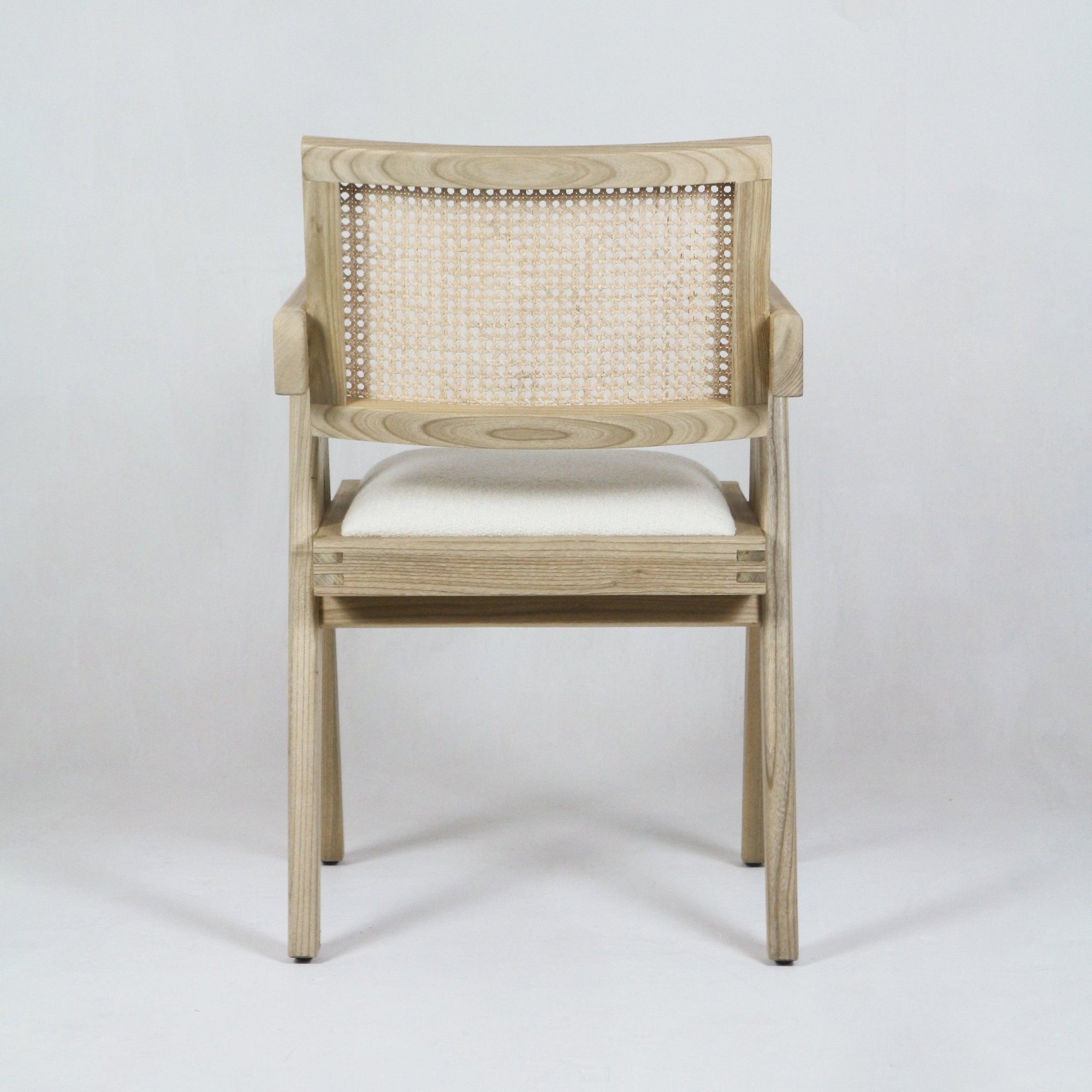 Upholstered Jeanneret Dining or Office Chair - INTERIORTONIC