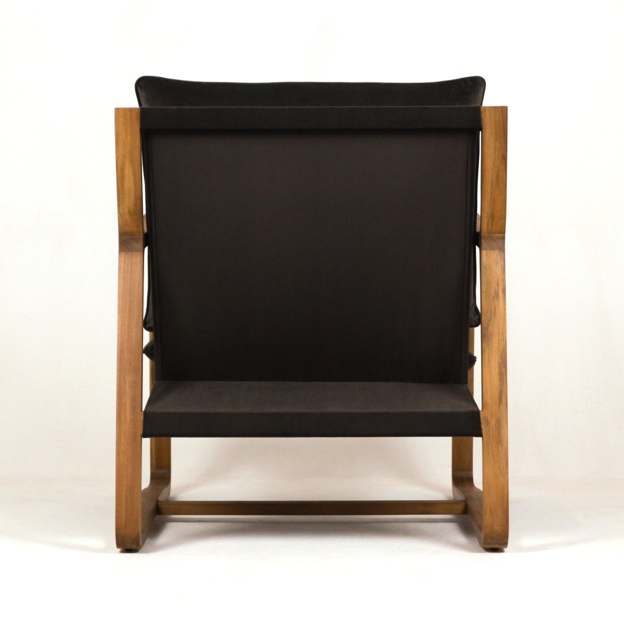 Velvet Oak Accent Chair - INTERIORTONIC