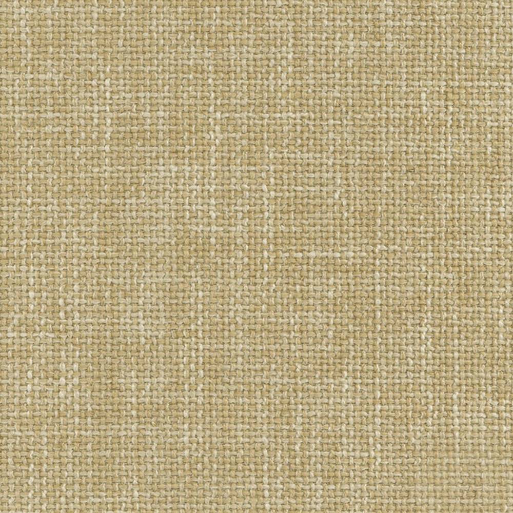 Close-up of beige woven upholstery fabric showing textured linen, acrylic and polyester blend (12% linen, 40% acrylic, 48% polyester), ideal for sofa upholstery.