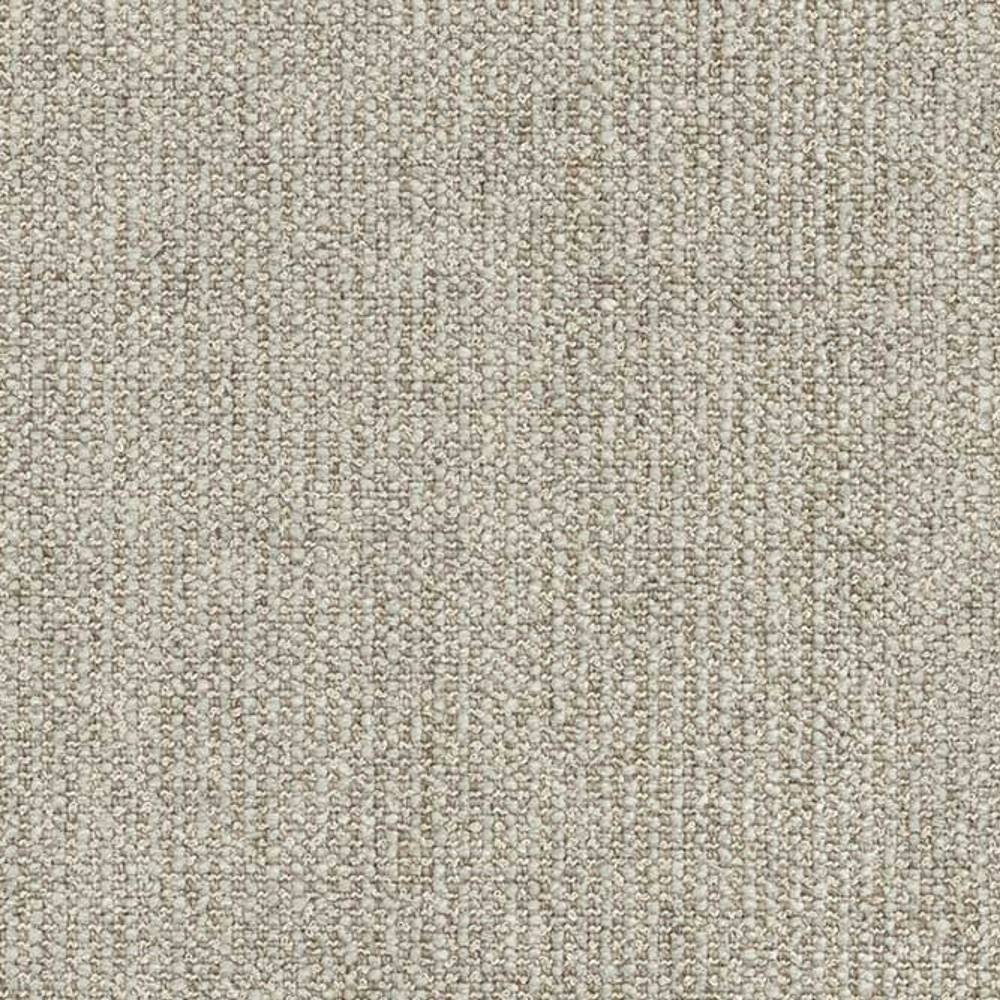 Close-up of cream neutral upholstery fabric showing a tight looped weave and subtle heathered texture; wool, linen and synthetic blend ideal for contemporary sofas.