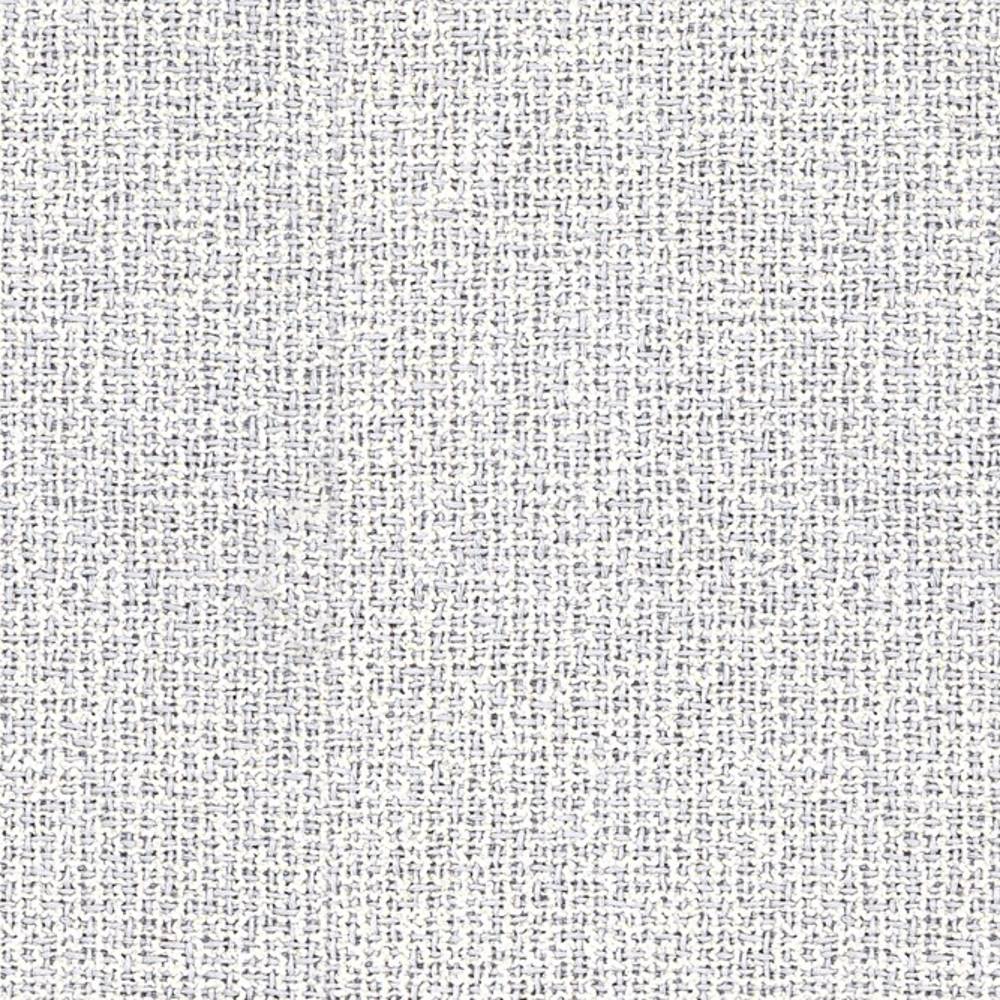 Close-up of light cream woven upholstery fabric showing a tight neutral textured weave, ideal for contemporary or modern sofas; 73% rayon and 27% triacetate.