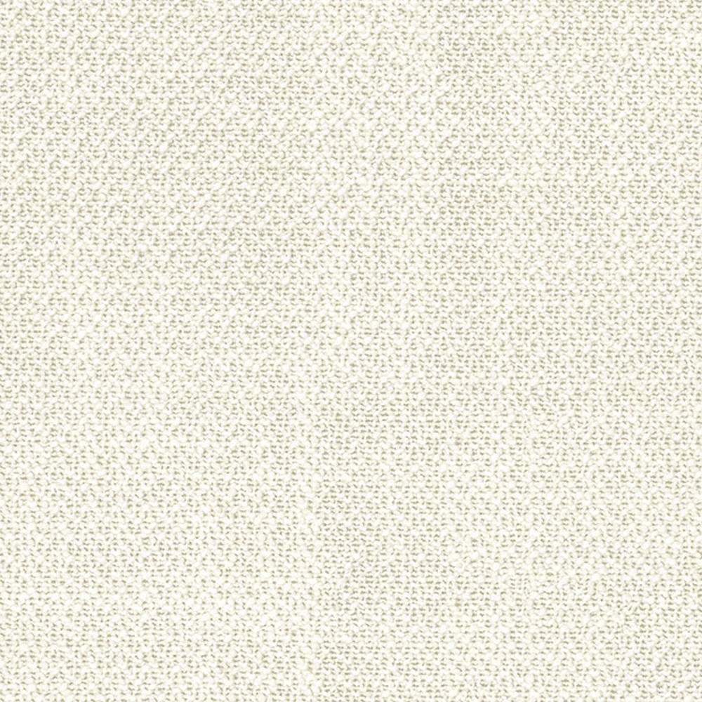 Close-up of neutral cream upholstery fabric showing a tight looped weave texture; 30% wool, 50% acrylic, 20% polyester blend suitable for contemporary sofas.