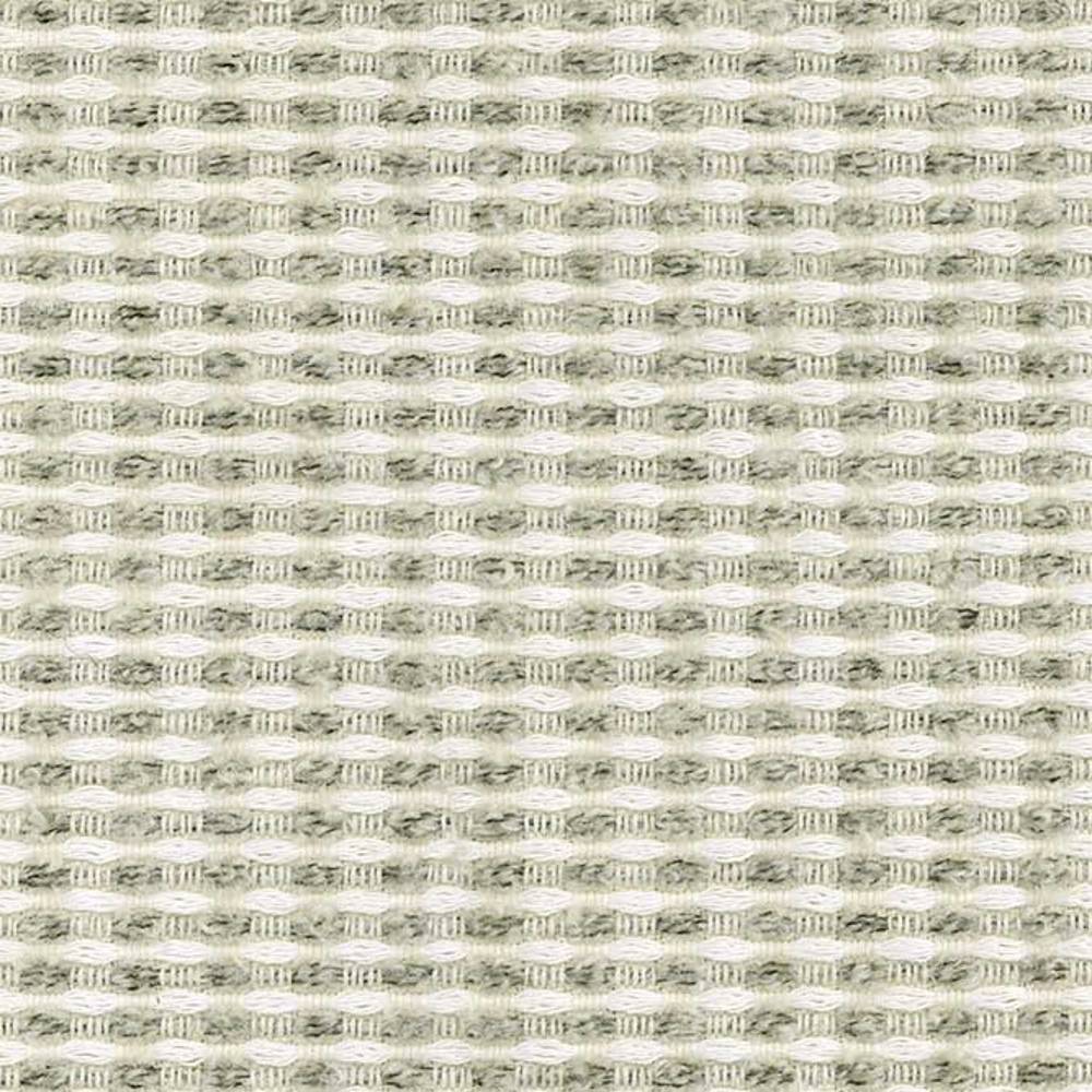 Close-up of a cream-beige geometric woven upholstery fabric with small waffle-like texture and subtle grey flecks; 12% wool, 25% acrylic, 63% triacetate yarns for durable contemporary sofa use.