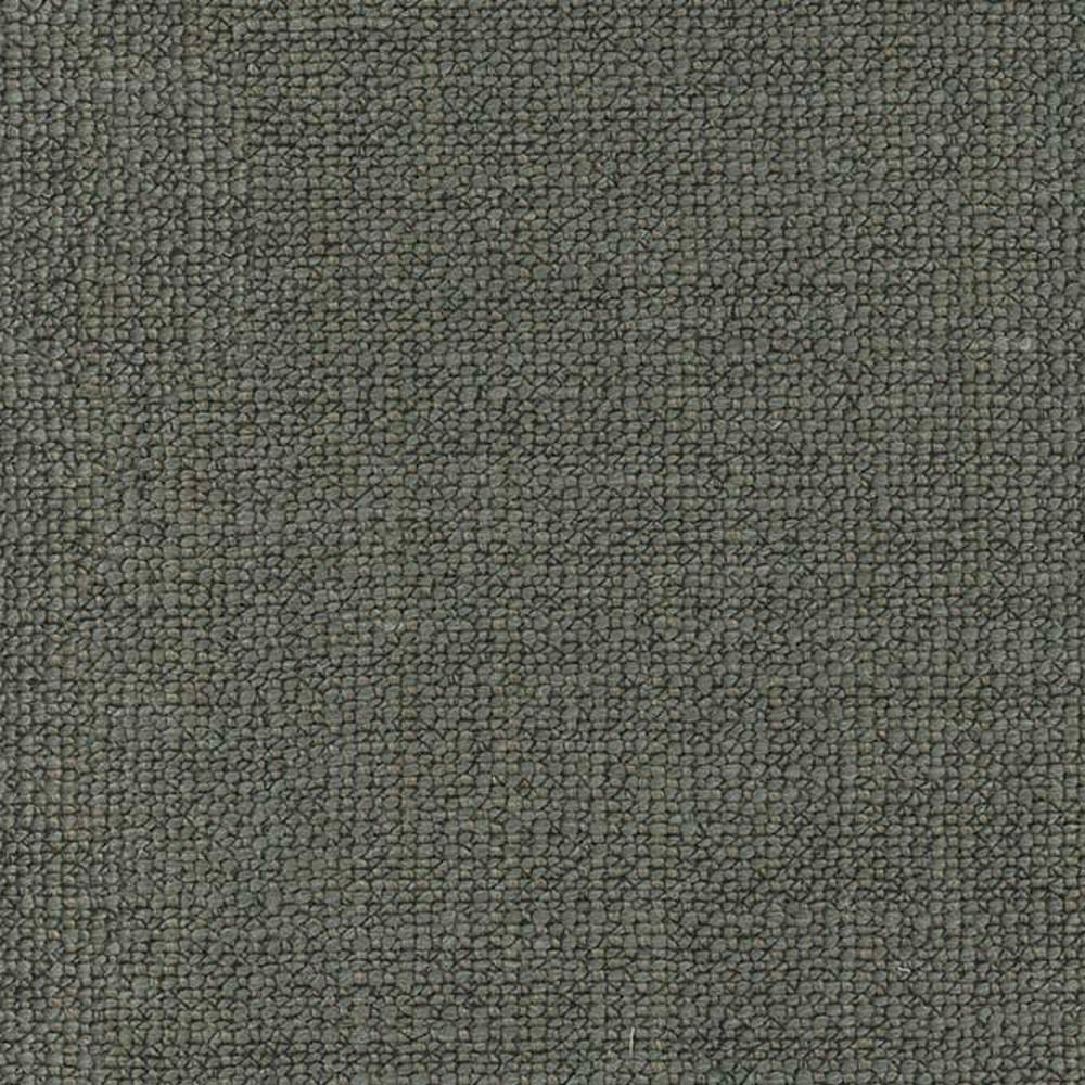 Close-up of neutral gray upholstery fabric showing tight pebble-like boucle texture; 15% wool, 70% acrylic, 15% polyester blend designed for sofas.