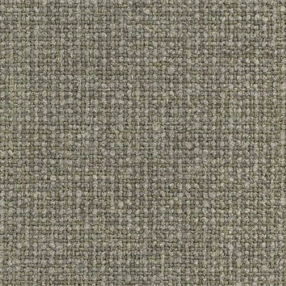 Close-up of beige upholstery fabric showing a textured woven surface with subtle tonal variation in an 8% wool, 10% linen, 35% acrylic and 47% polyester blend, suited for contemporary sofas.