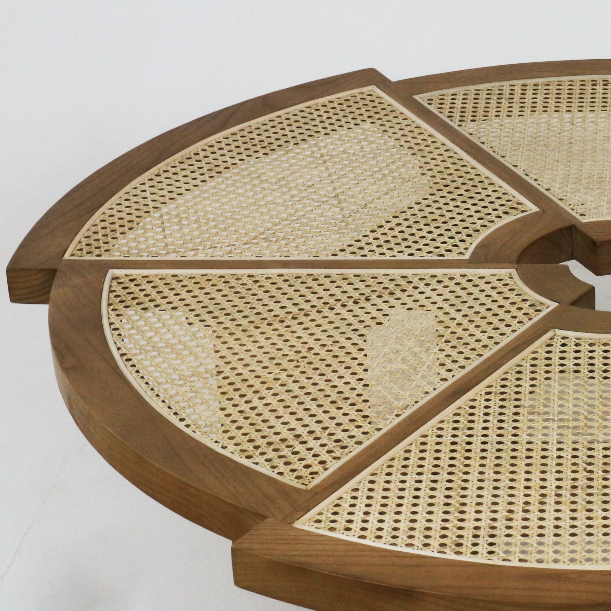 Wood & Cane Rio Coffee Table Grande - INTERIORTONIC