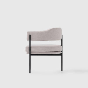 Velvet Modernist Accent Chair - INTERIORTONIC