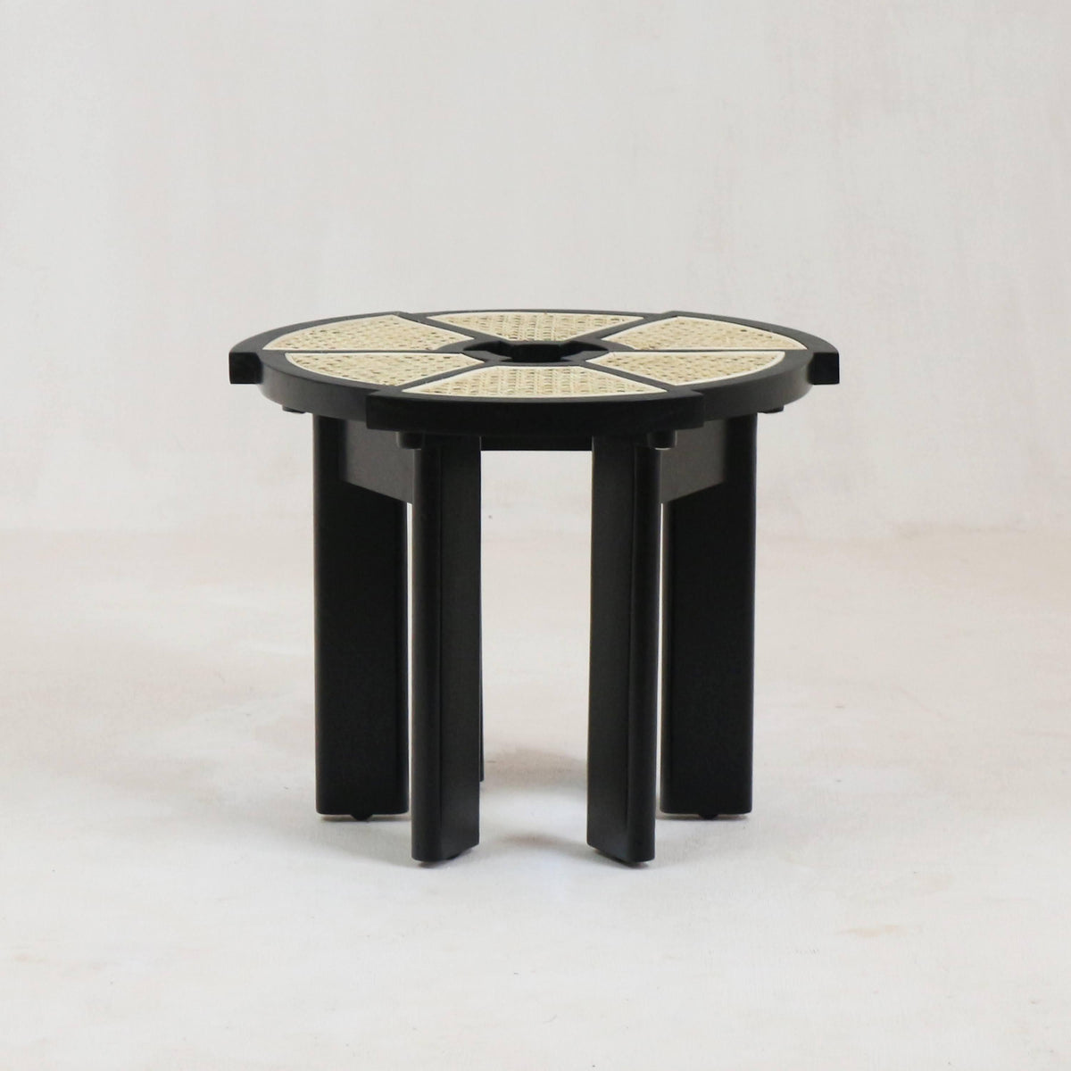 Charlotte Perriand Rio Side Table in Black Gloss - INTERIORTONIC