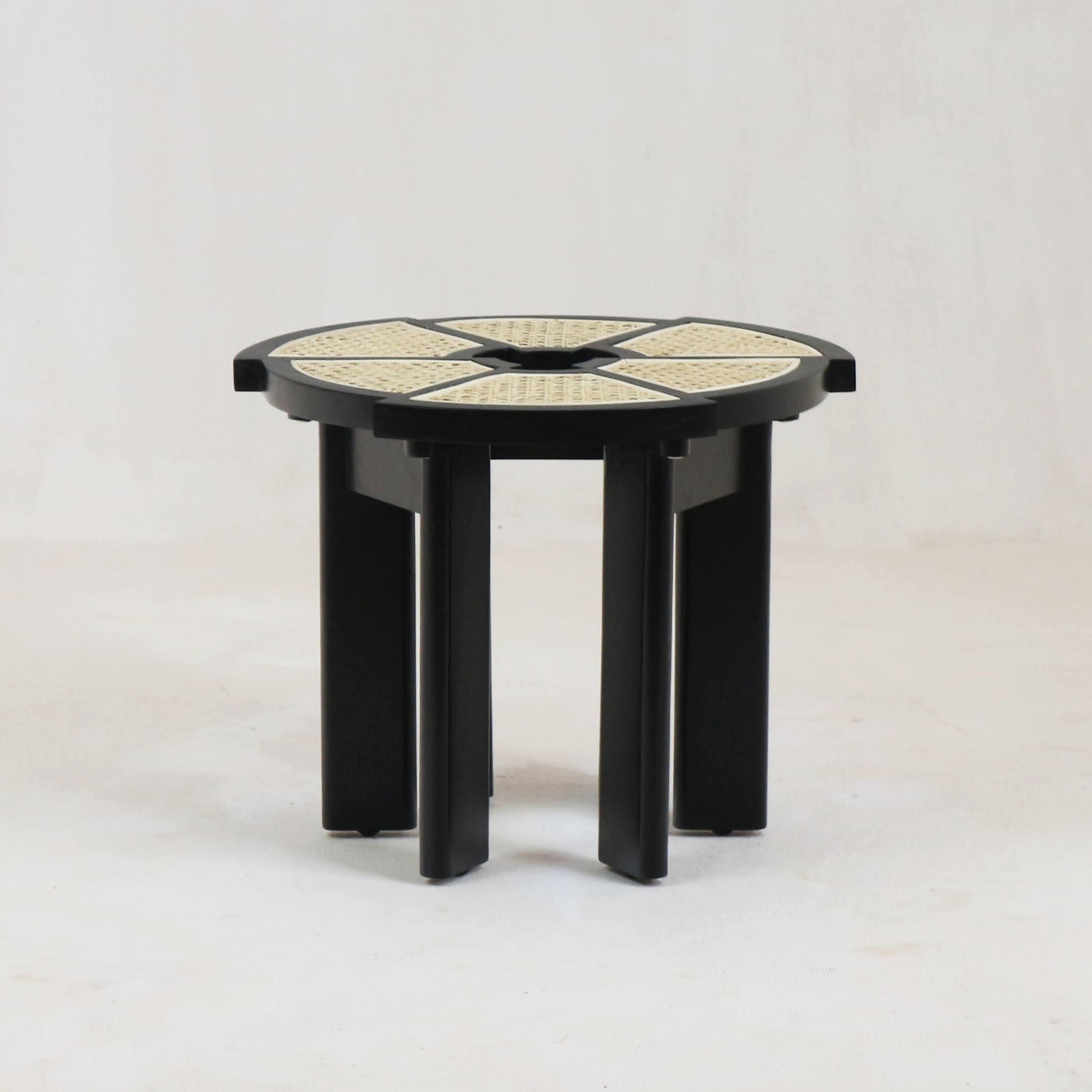 Cane Rio Coffee Table by Charlotte Perriand for Cassina