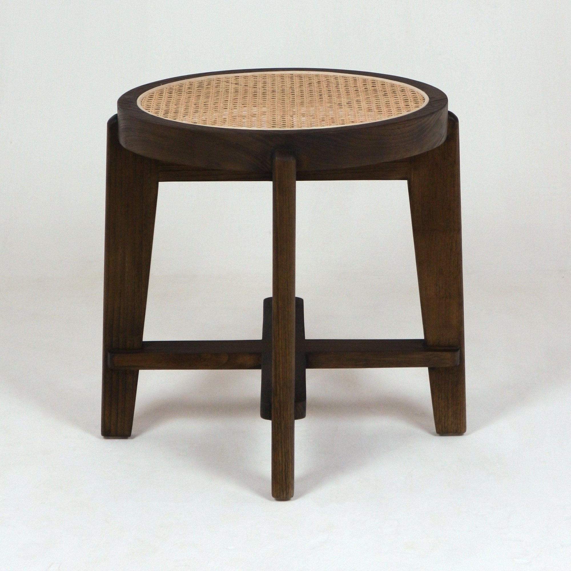 Pierre Jeanneret Stool or Side Table - INTERIORTONIC