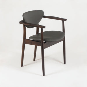 Eugene Teak & Leather Dining Chair