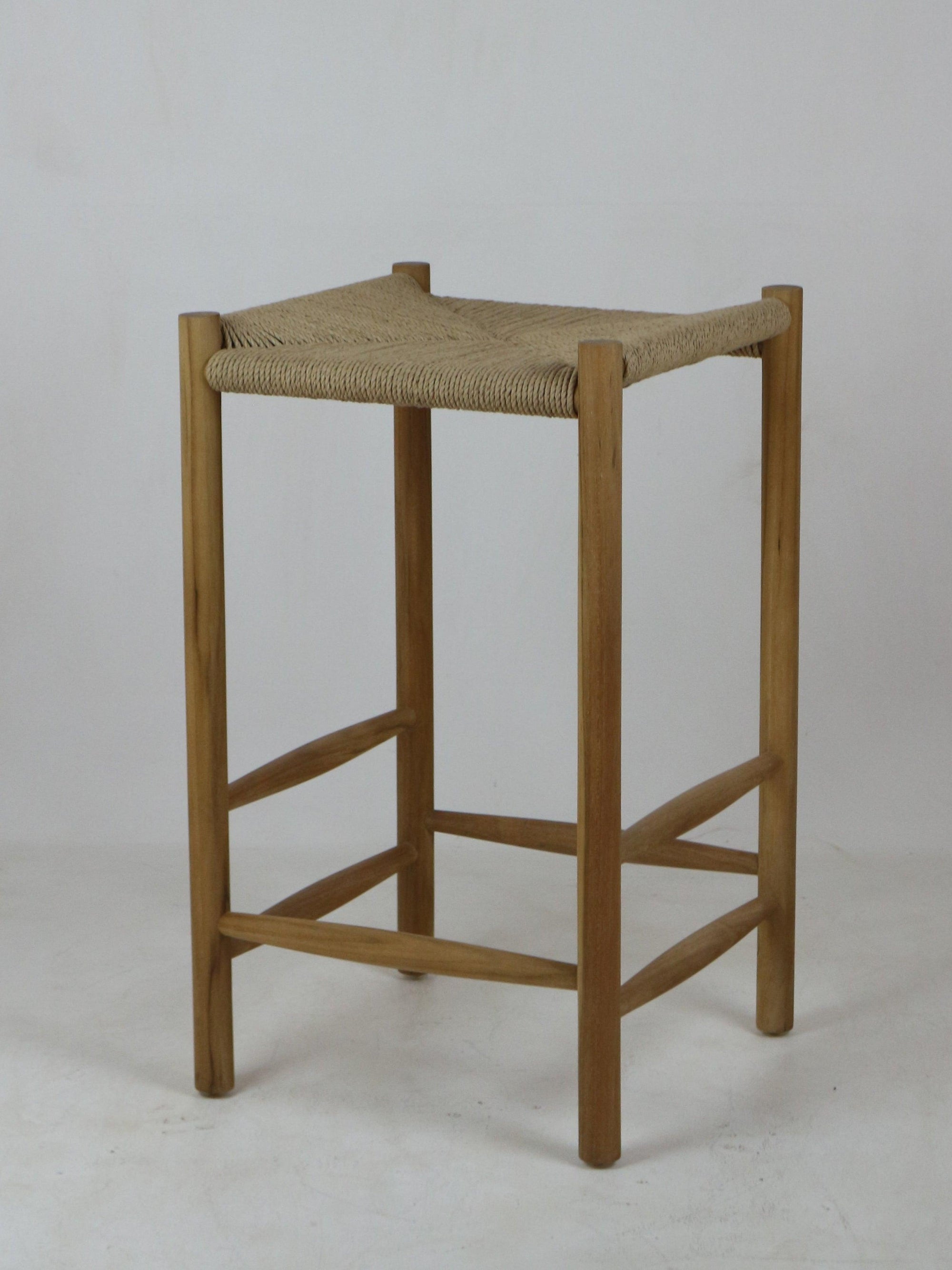 Sarla Natural Bar Stool - INTERIORTONIC