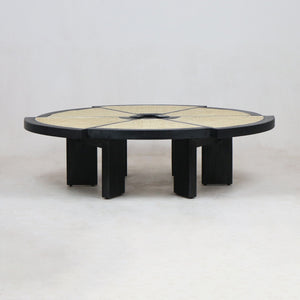 Charlotte Perriand Rio Side Table in Black Gloss