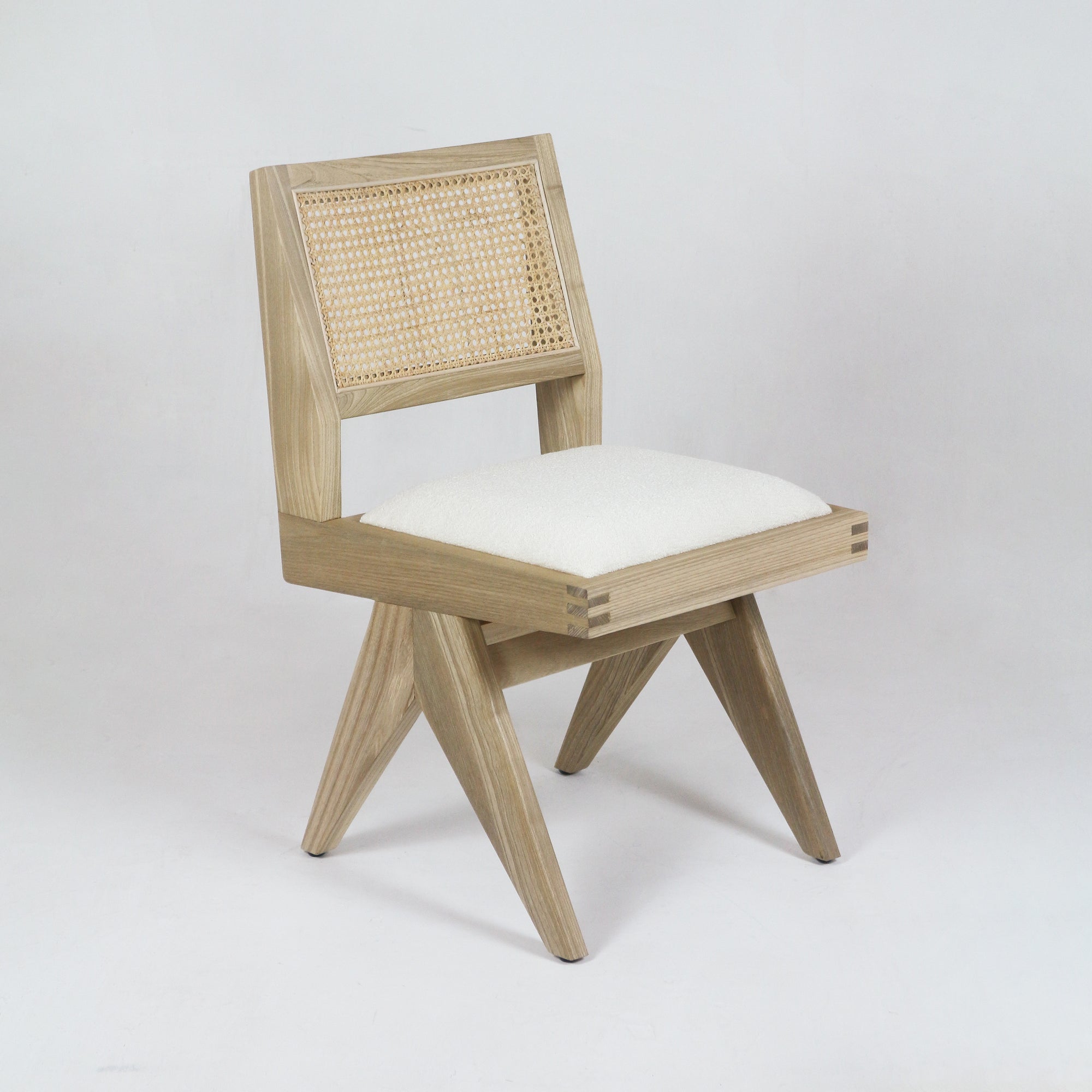 Gepolsterter Jeanneret Armless Side Chair