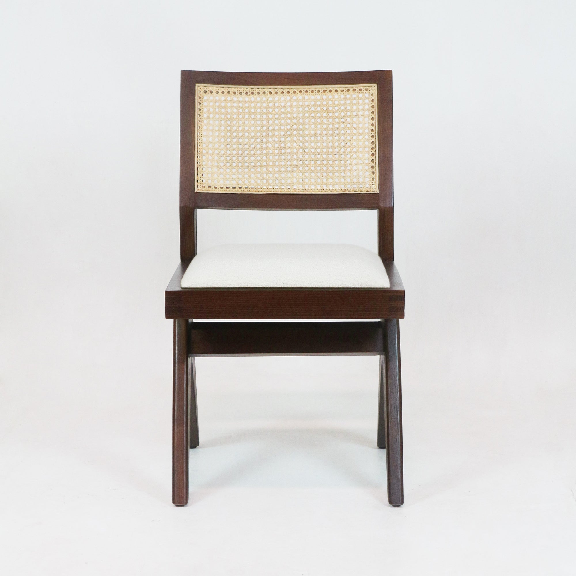 Gepolsterter Jeanneret Armless Side Chair