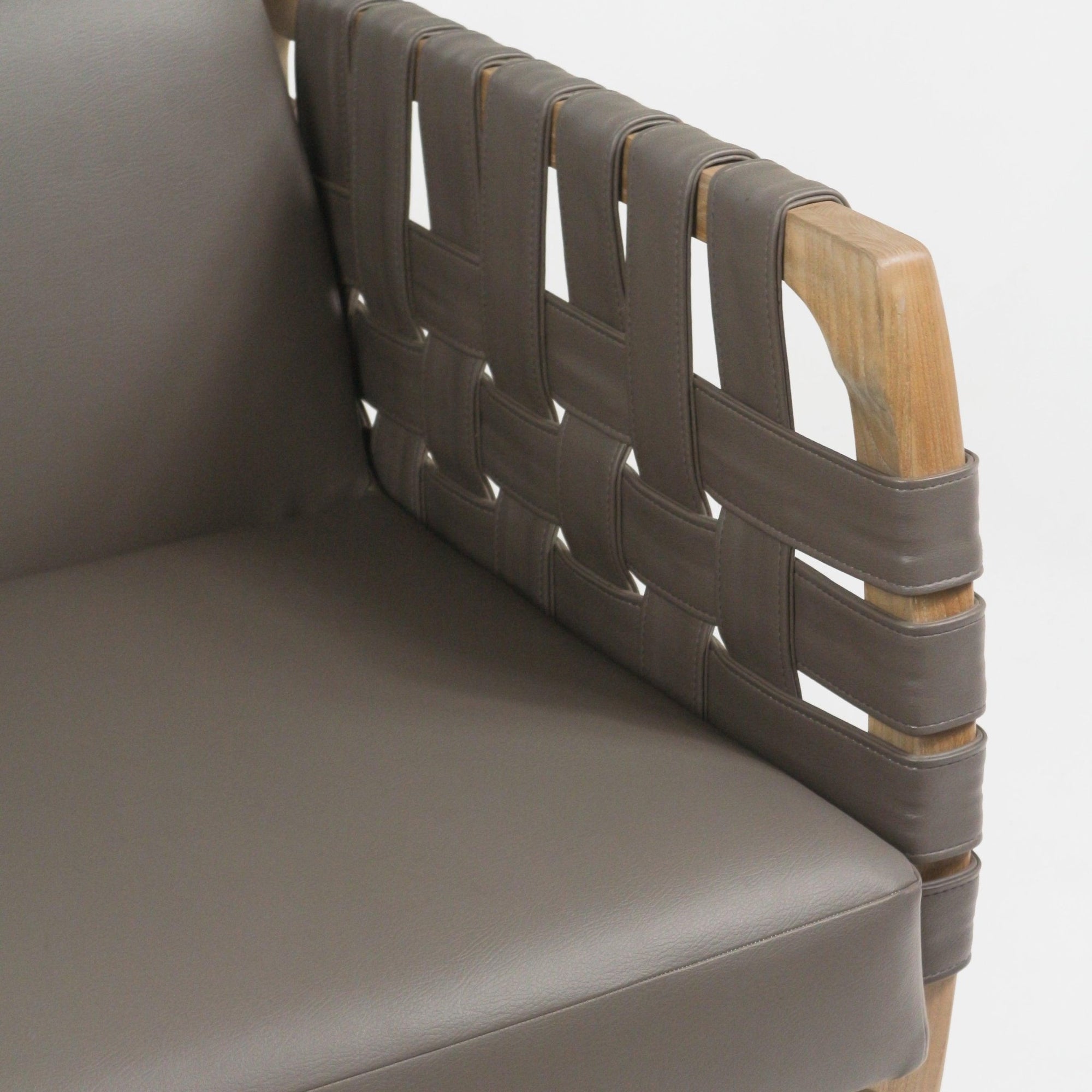 Carvello Webbed Accent Chair - INTERIORTONIC