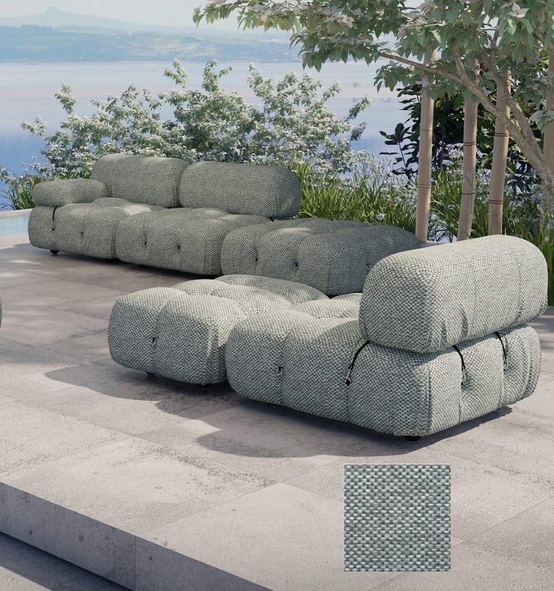 Outdoor-Sofa - Eine Hommage an die Möbel von Mario Bellini - INTERIORTONIC