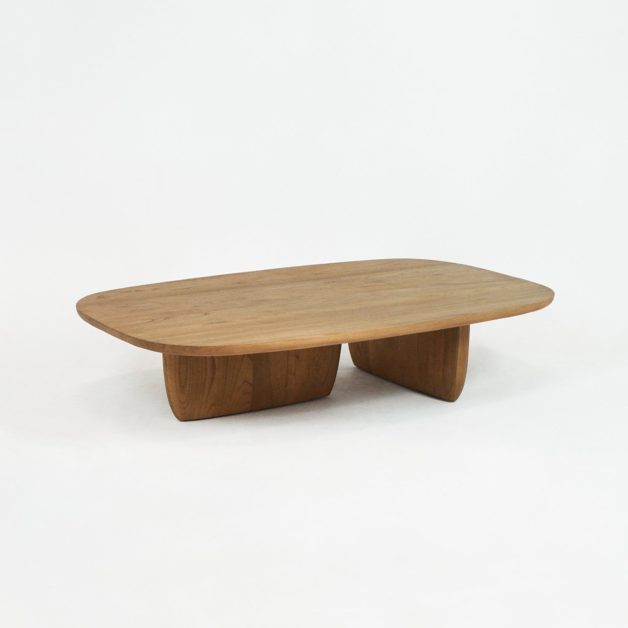 Mesa baja de madera maciza Samara