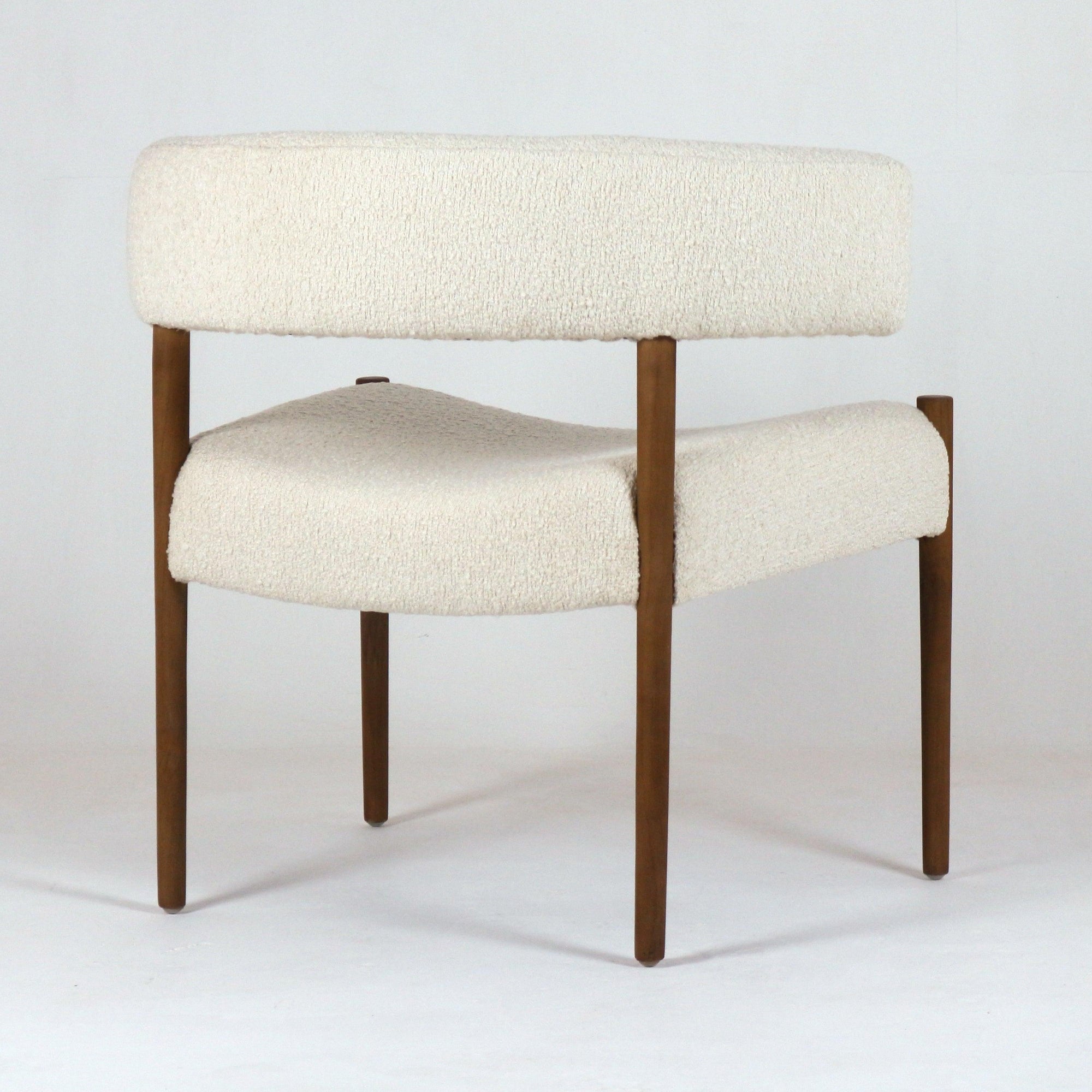 Silla de Comedor Ring con Boucle de Alpaca - INTERIORTONIC