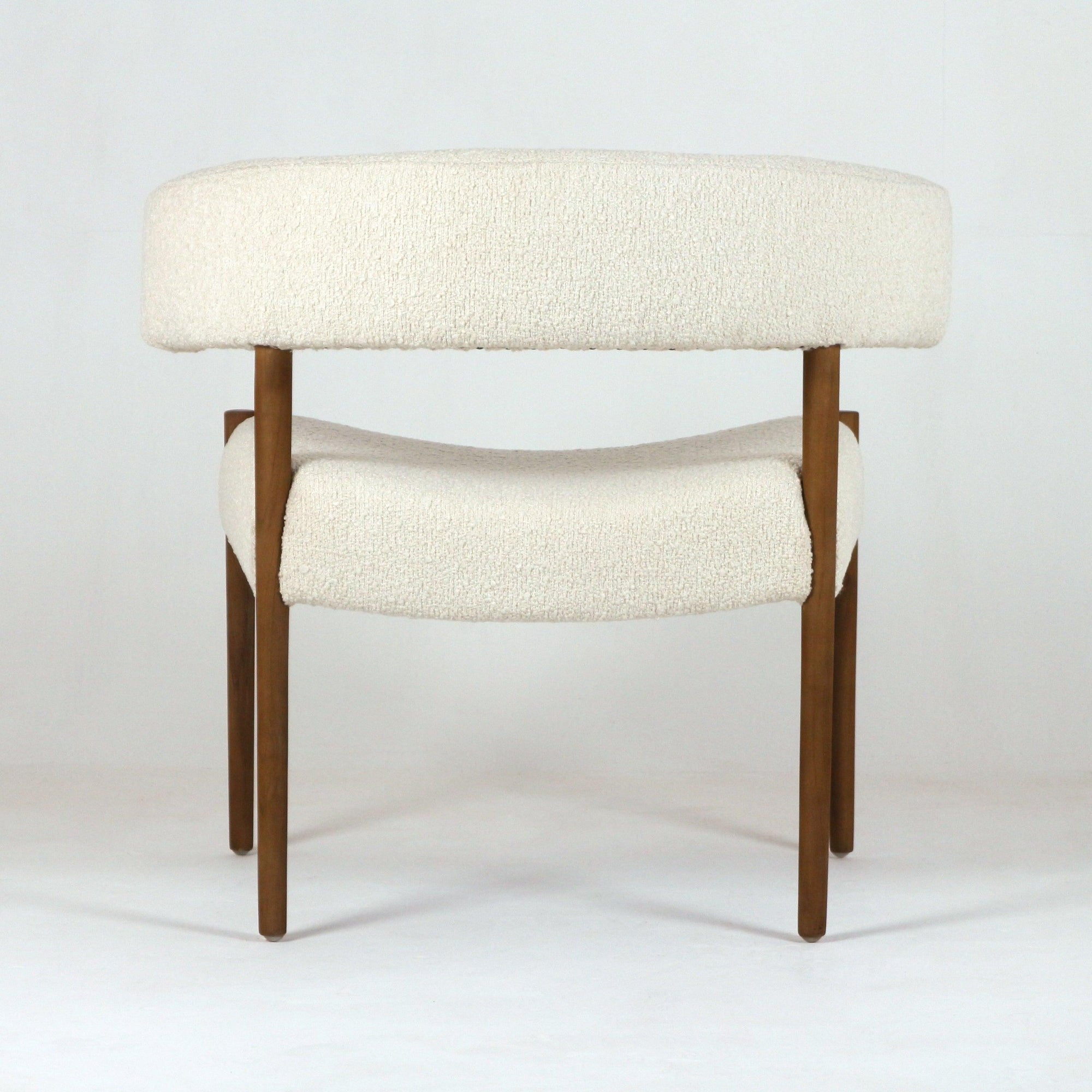 Silla de Comedor Ring con Boucle de Alpaca - INTERIORTONIC