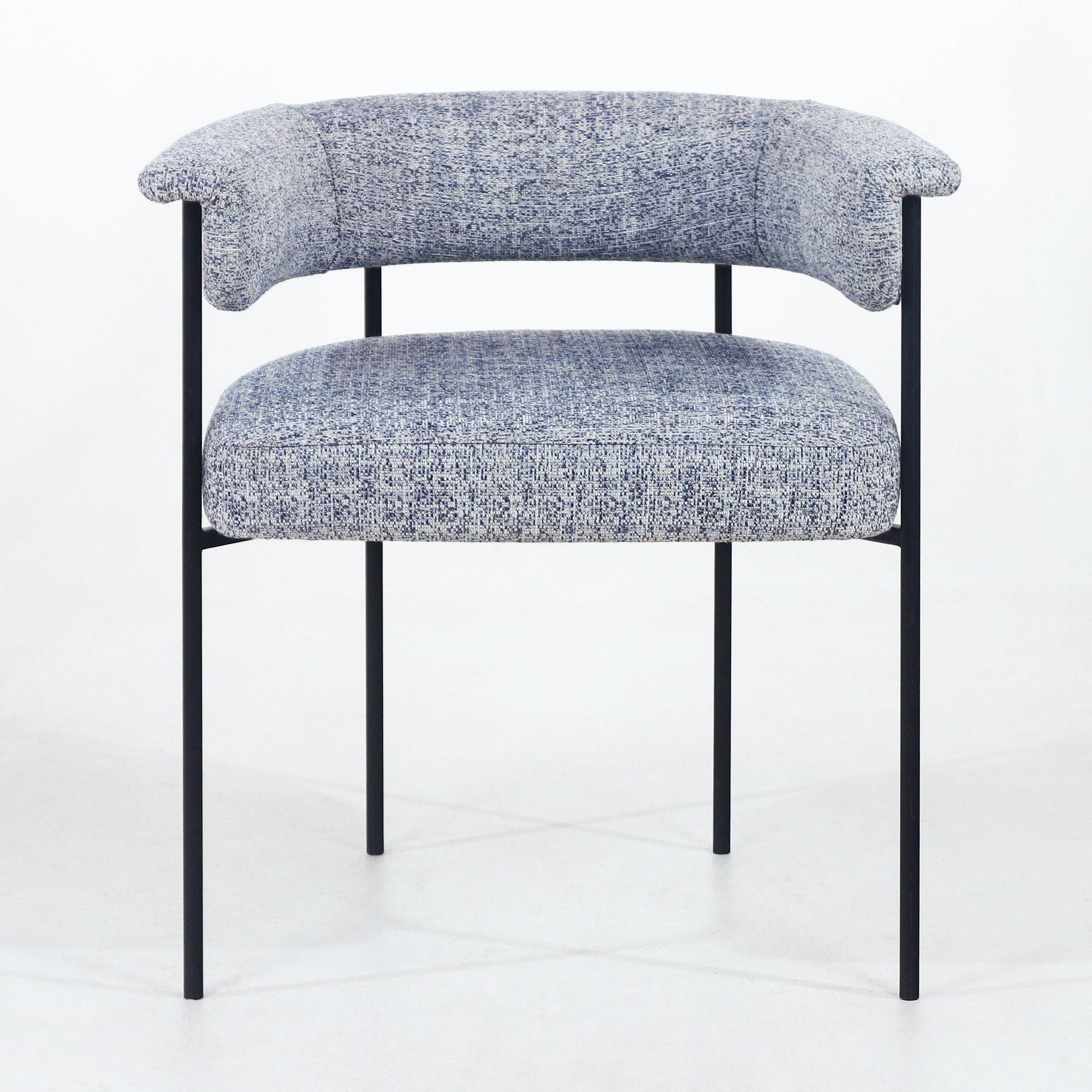 Silla de Comedor Mikra Boucle Gris - INTERIORTONIC