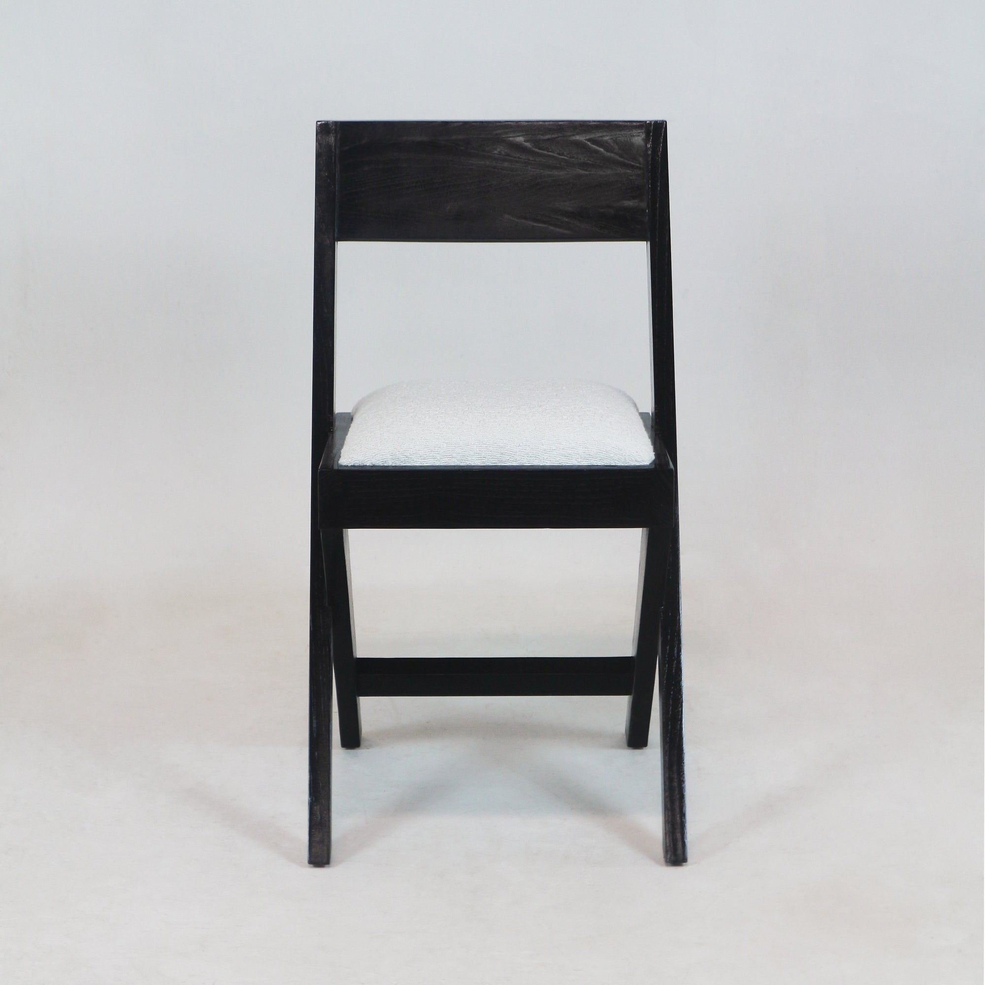 Jeanneret Side Chair With Upholstered Cushion