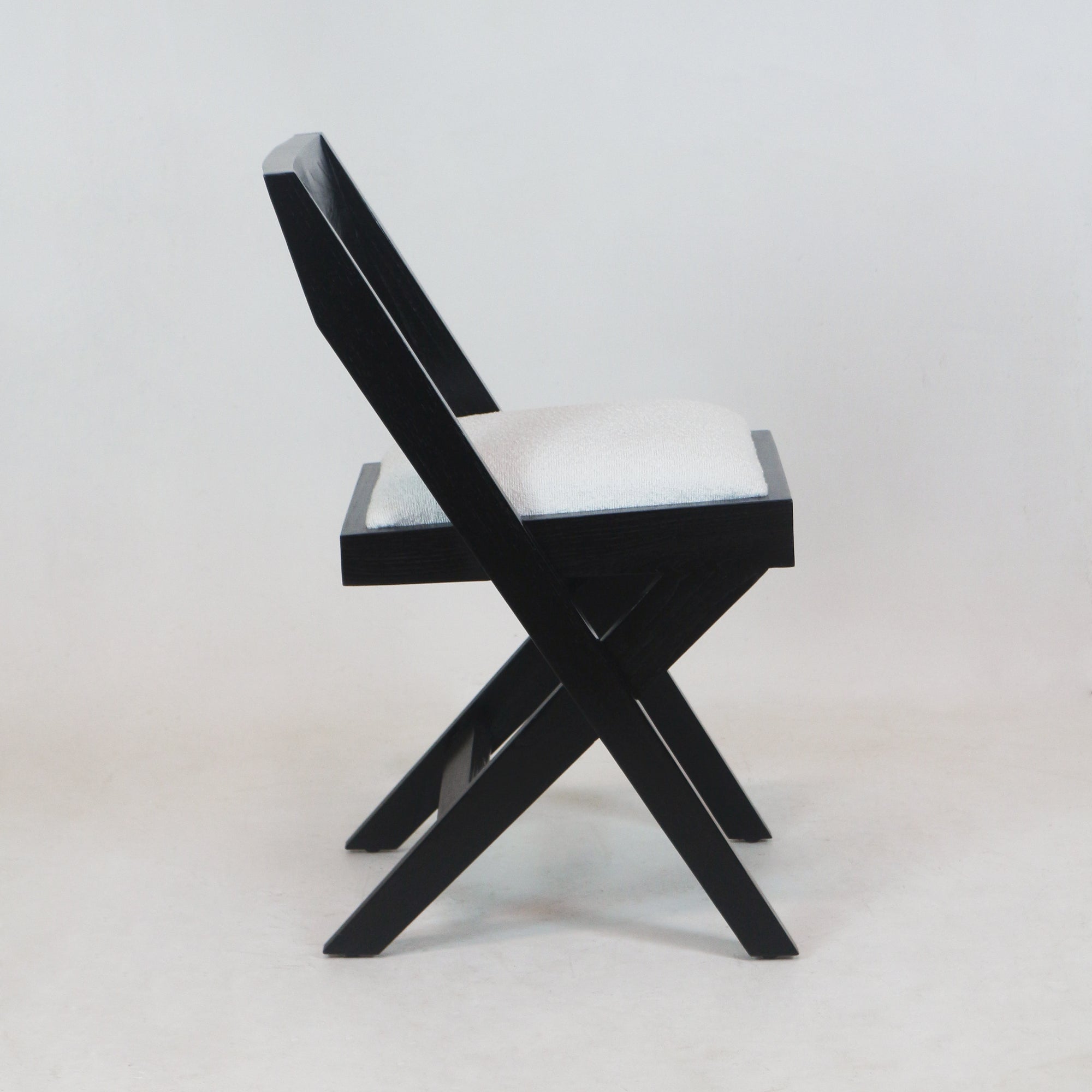 Jeanneret Side Chair With Upholstered Cushion