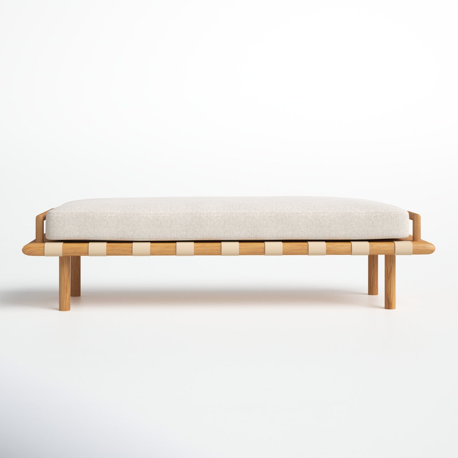 Banquette de bout de lit Mosely Boucle