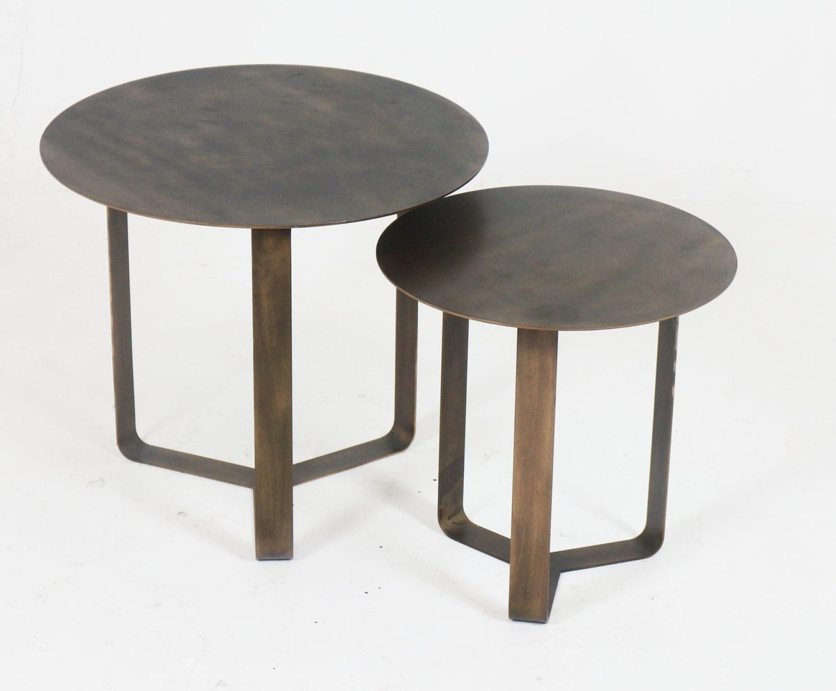 Tables flottantes en bronze - INTERIORTONIC