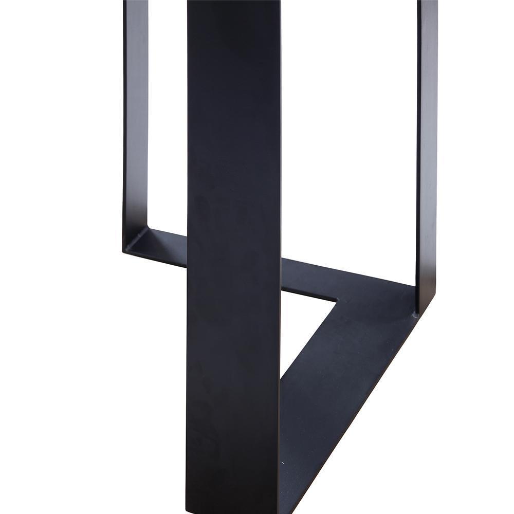 Console Steel Beam en acajou noir - INTERIORTONIC