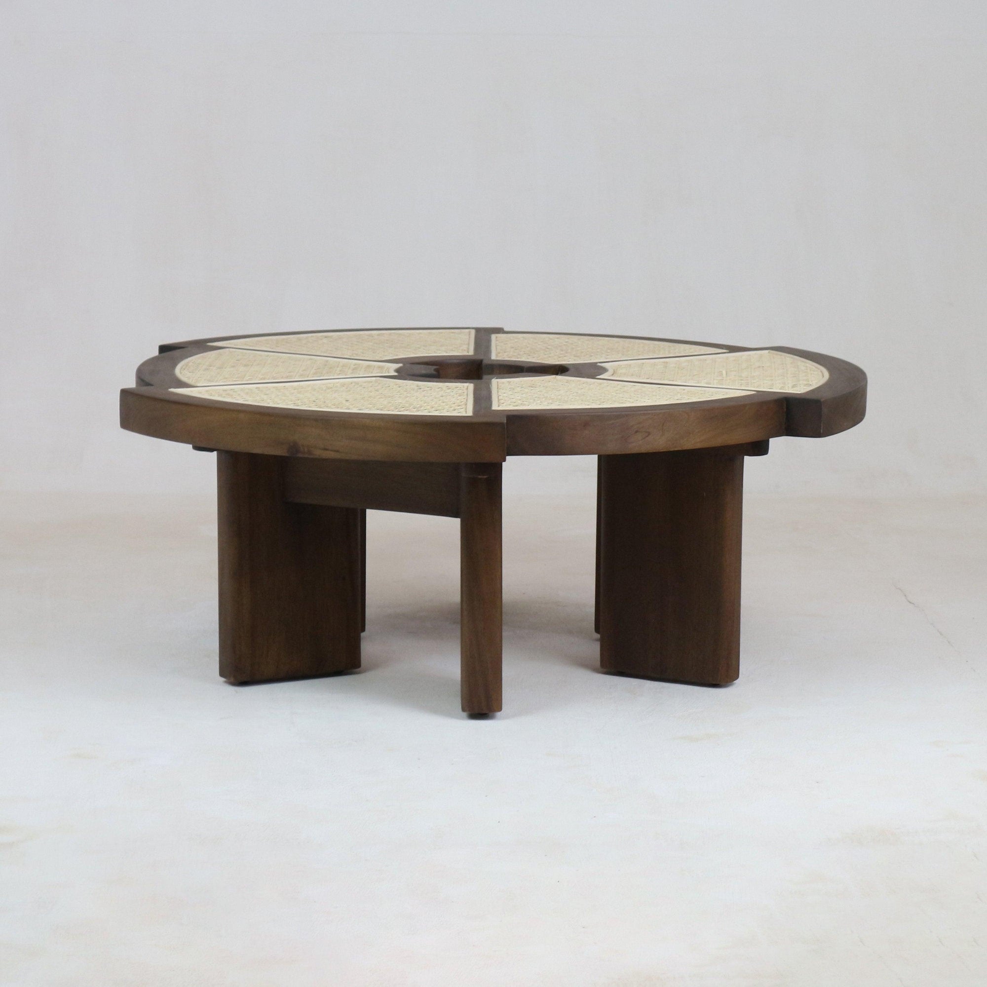 Table basse Mini Rio en teck - INTERIORTONIC